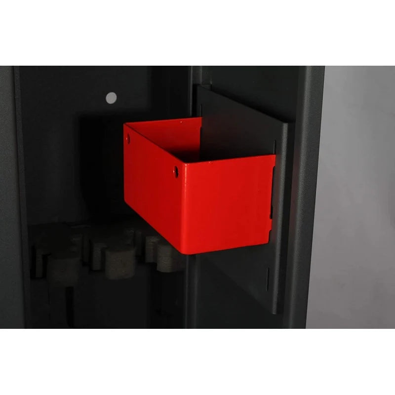 Armadio porta fucili Classic 2 posti con serratura a doppia mappa acciaio 25 x 15 x 125 cm EFFE