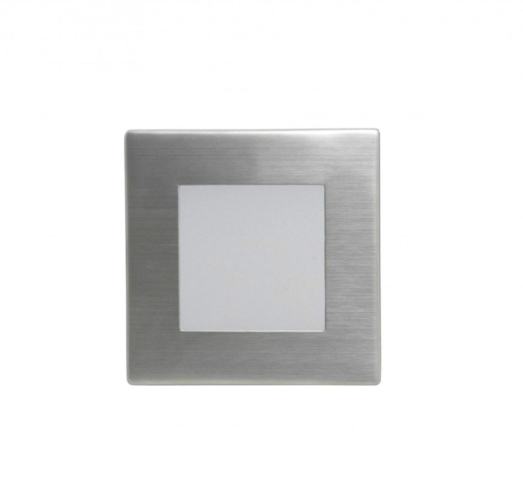 Lampada da incasso LED 1,5W argento IP65 SU-MA Mur F04