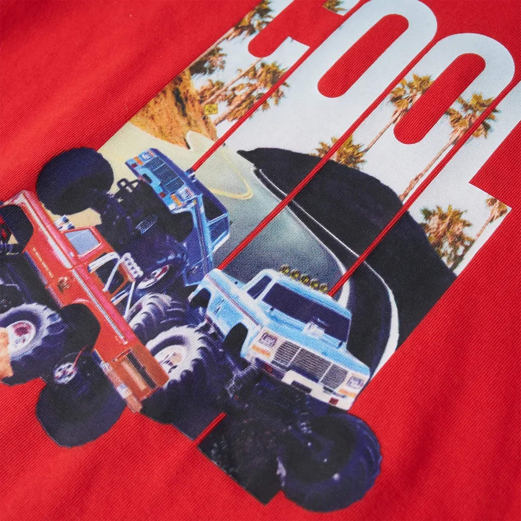Maglietta per Bambini Auto Rossa 104 12540