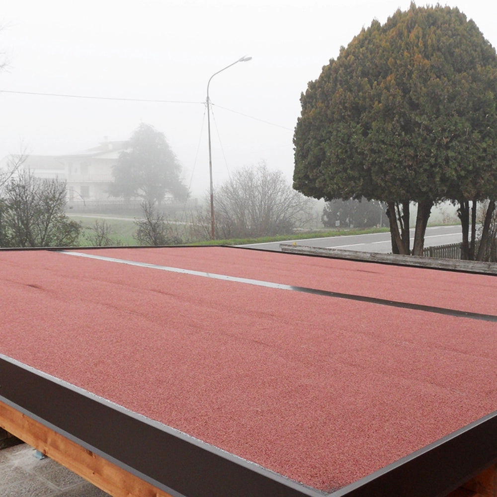 Guaina ardesiata rossa casasciutta impermeabilizzazione terrazze 2 rotoli 1x10 m