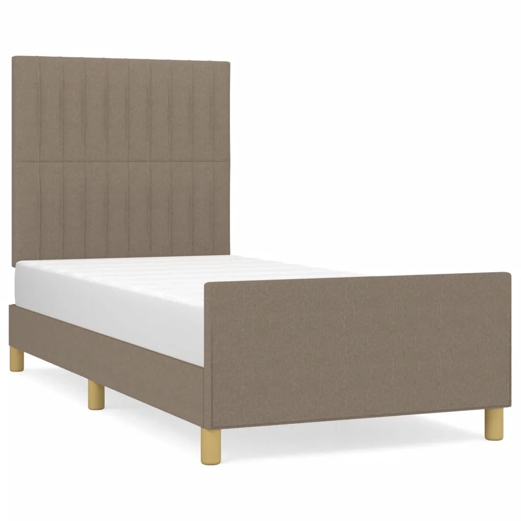 Giroletto senza Materasso Tortora 80x200 cm Tessuto