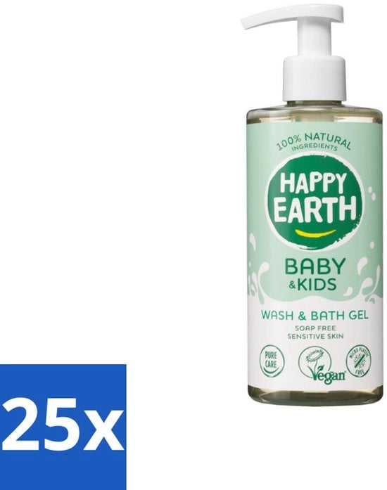 Detersivo per bambini e bambine - 300 ml - Confezione in bulk - 25 pezzi