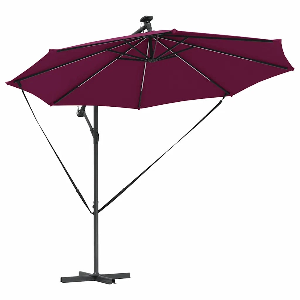Ombrello | Parasolne Rosso Bordeaux 294 x 294 x 248 cm