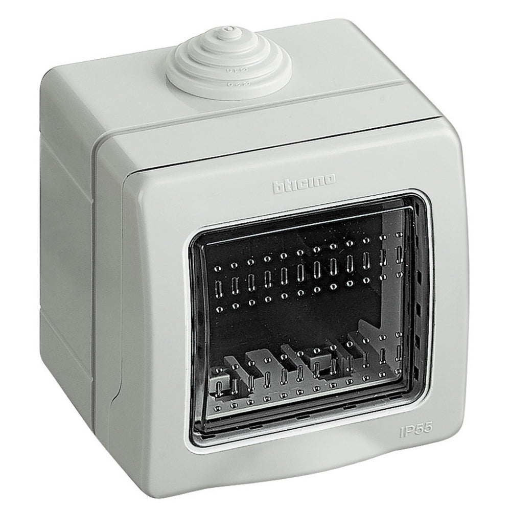 Custodia protettiva bticino 25502 ip55 per 2 moduli matix