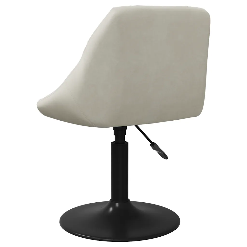 Sedia da Pranzo Crema in Velluto 3088812