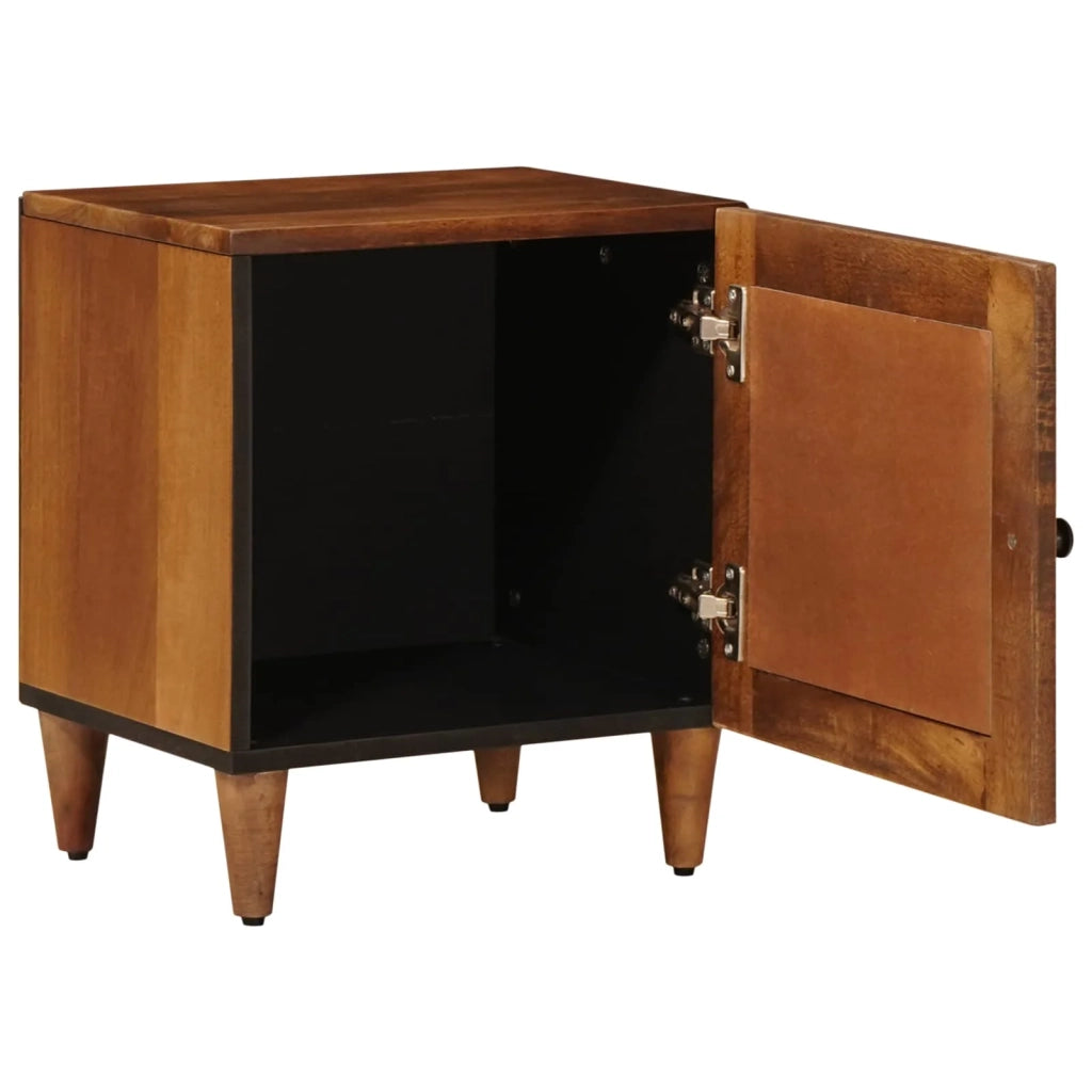 Comodino | Armadio da Notte | Mobiletto da notte Marrone 40 x 33 x 46 cm