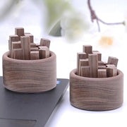 Kit di Diffusione Aromaterapica Mini - Diffusori in Legno per Auto e Salotto
