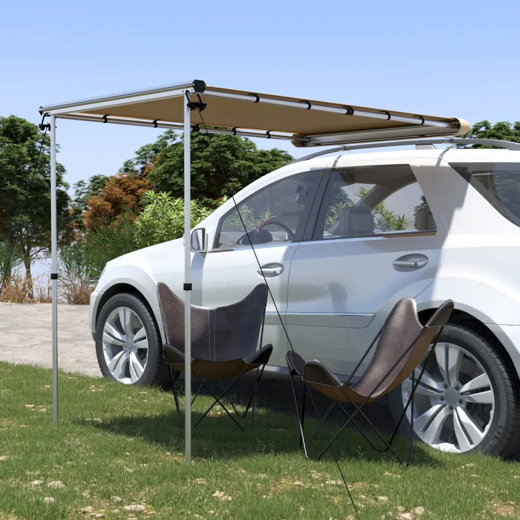 Tendalino per Camper e Roulotte 1,2x2x2,15 m Beige 148133