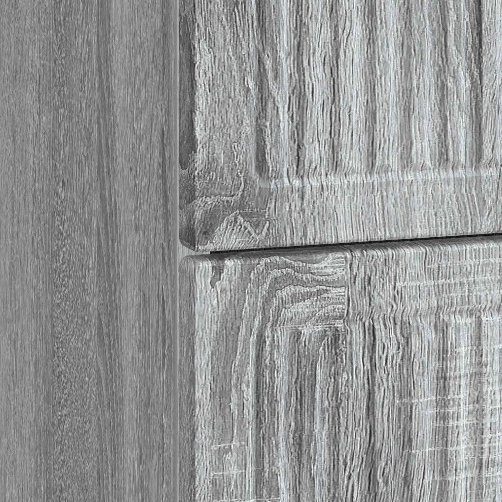 Armadio da Notte 2 pcs Grigio Sonoma 43 x 34,5 x 47,5 cm 893848