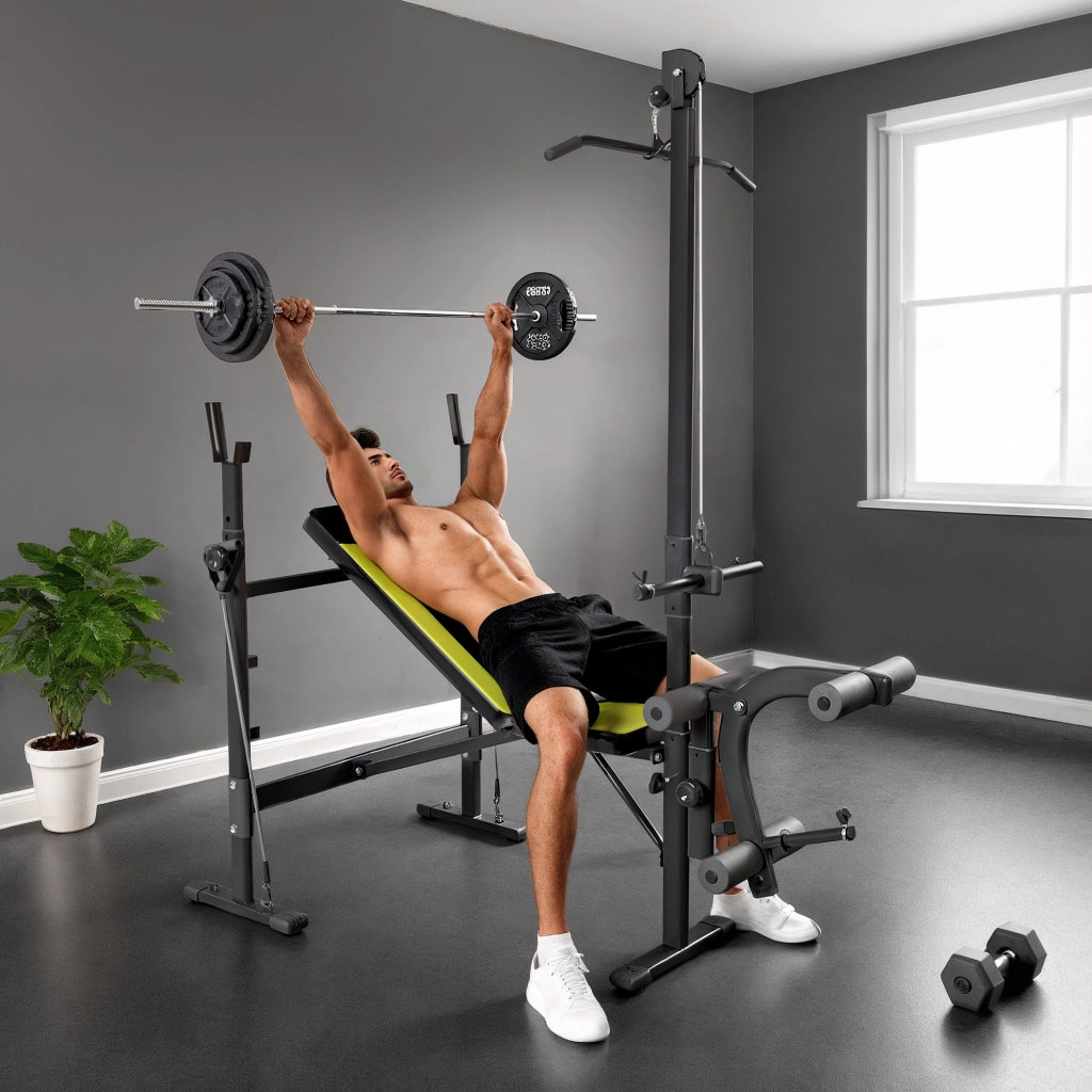 Panche multifunzione per allenamento ¨C zephmum ¨C nero e giallo