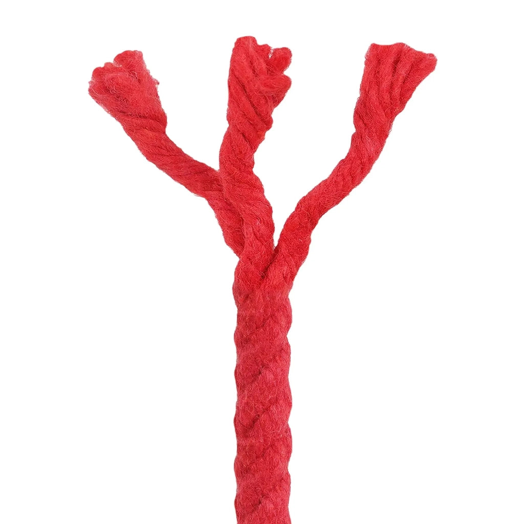 Corda | Fune Rosso 0,8 x 0,8 x 50000 cm Cotone