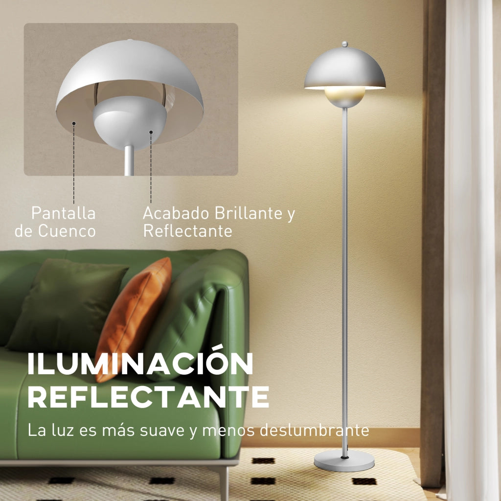 Lampada da Terra Moderna per Salotto ¨C Minimal ¨C Grigio ?30x155 cm