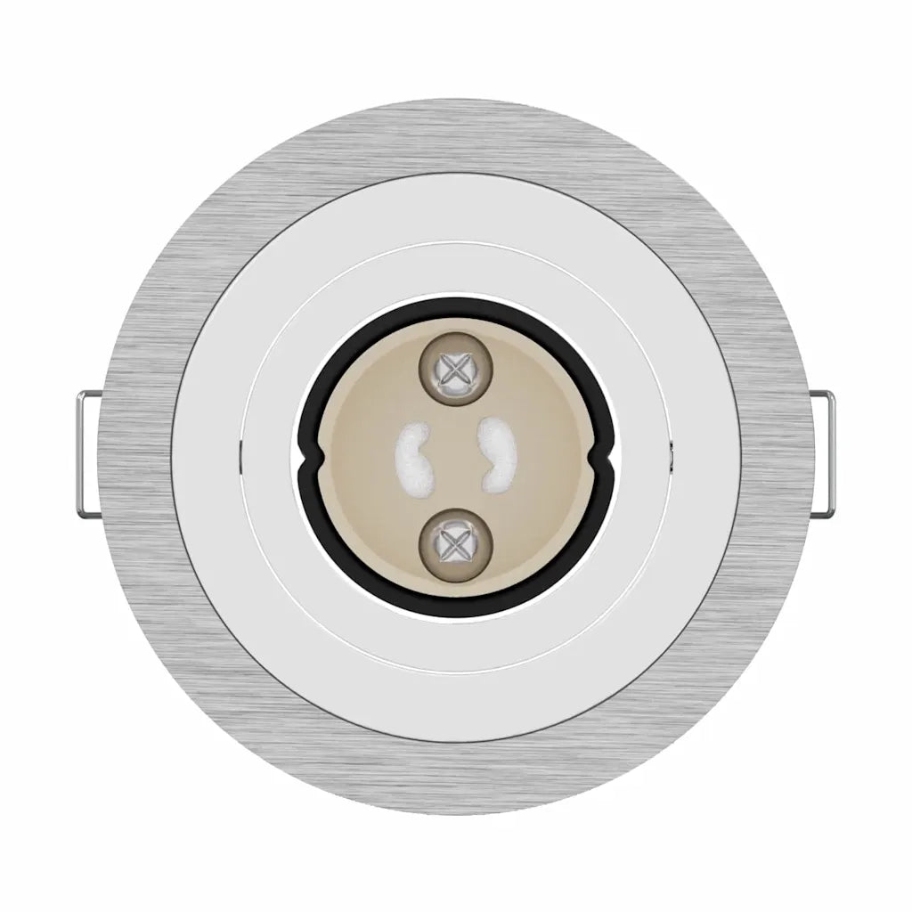 Spotlight Argento 9 x 9 x 2 cm Alluminio CFW7428372