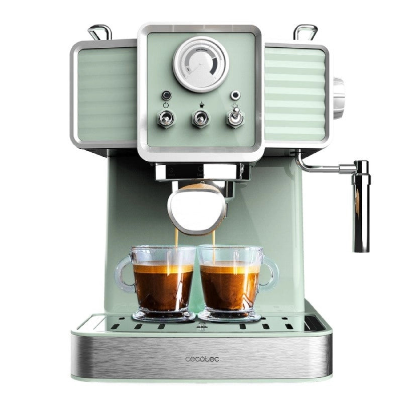 CECOTEC 01576 - Power Espresso 20 Tradizionale Light Green