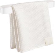 Supporto asciugamani 30cm - Autoadesivo & Montaggio a viti da parete - Bianco