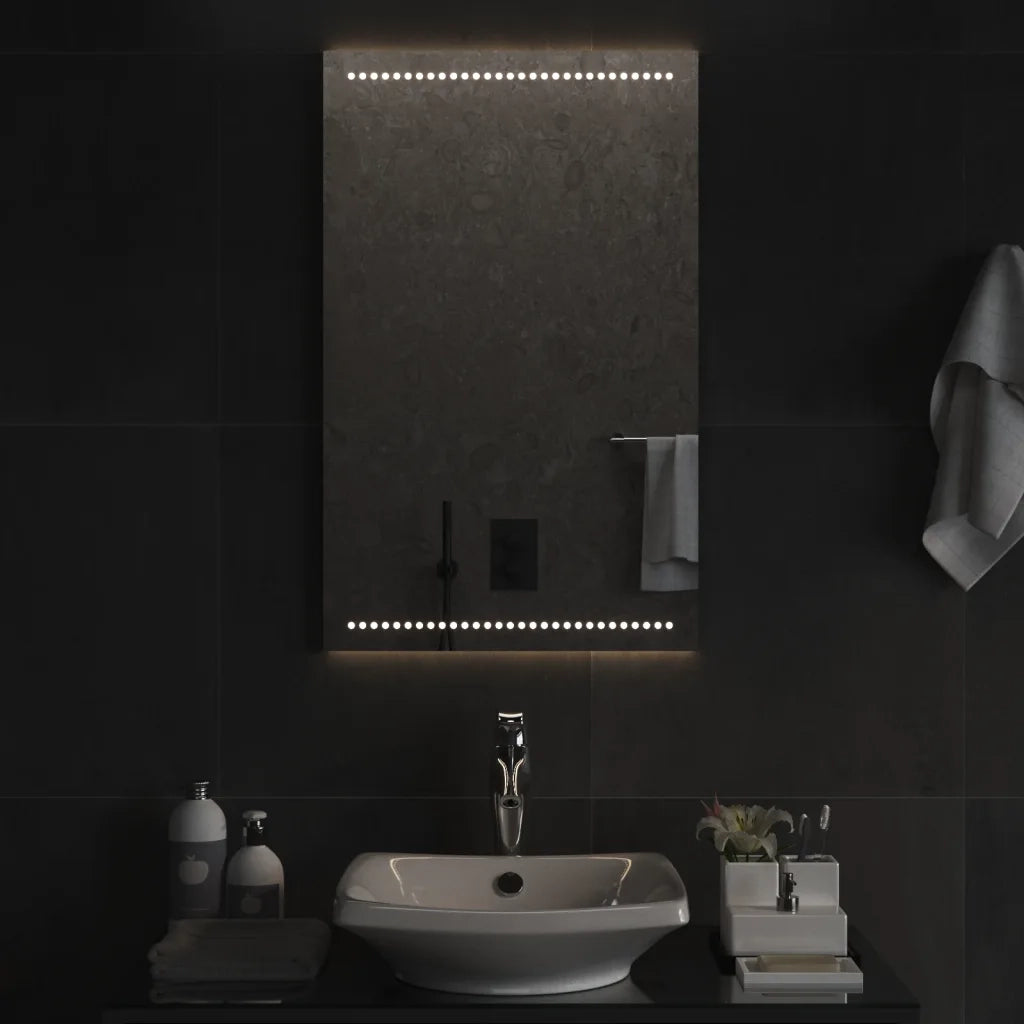 Specchio da Bagno con Luci LED 50x80 cm 3154050