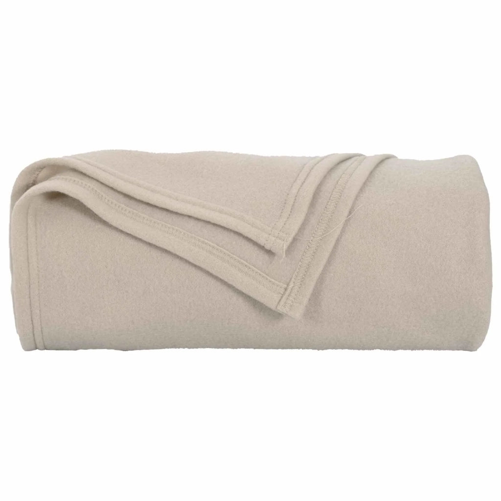 Coperte da Pile 6 pcs Beige 200 x 150 cm Panno 42017046