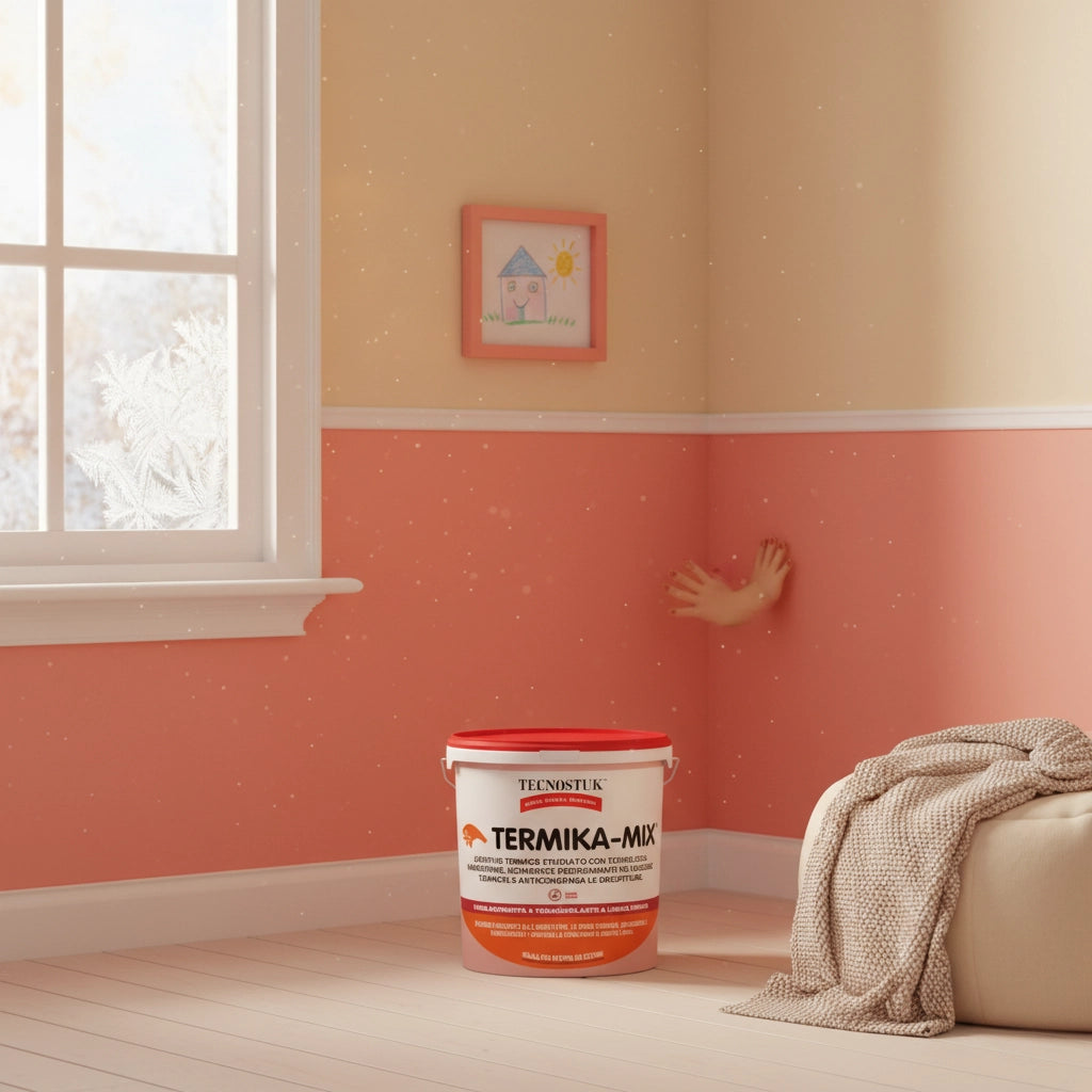 Termika-mix additivo idropitture per isolamento termico anticondensa 1 l