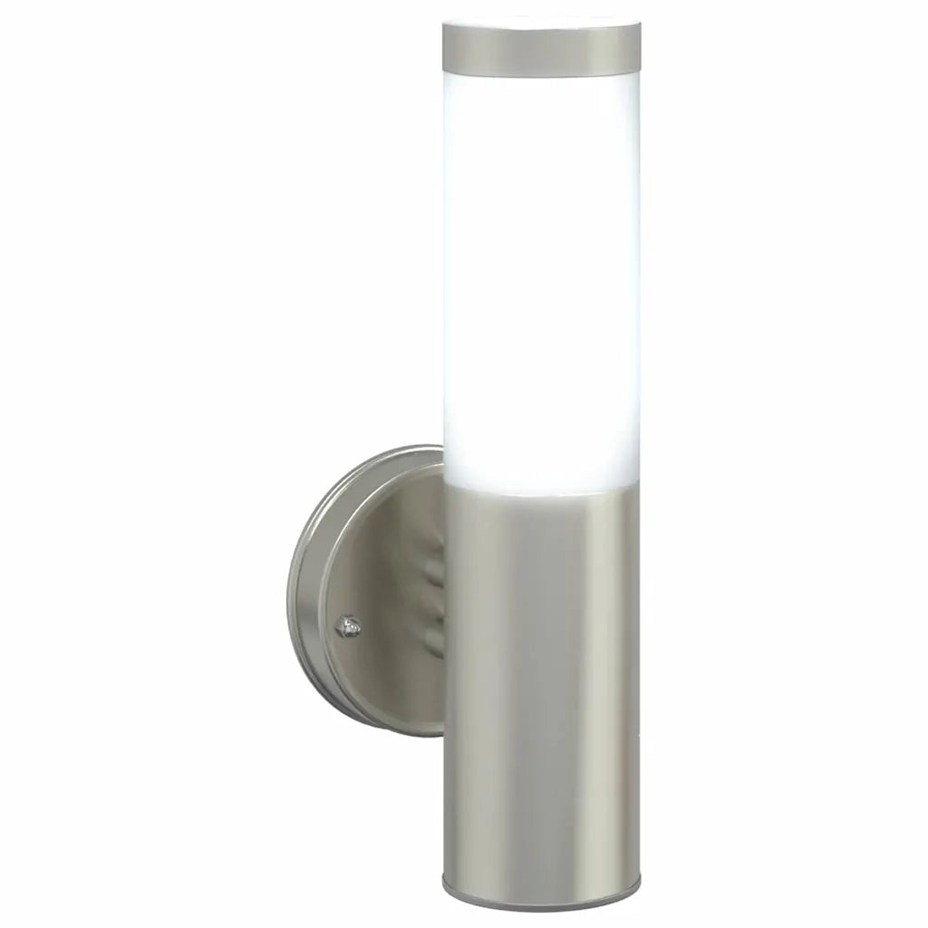 Lampada da Parete Esterna Argento 15 x 7,5 x 33 cm 4005951