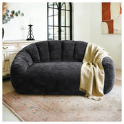 Divano Pouf Gigante con Braccioli ¨C MINIMAL ¨C Beige, Morbido, Oversize