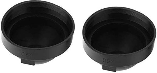 Afdichting universale per lampo auto, 90mm, nero, impermeabile, acqua, 2 pezzi