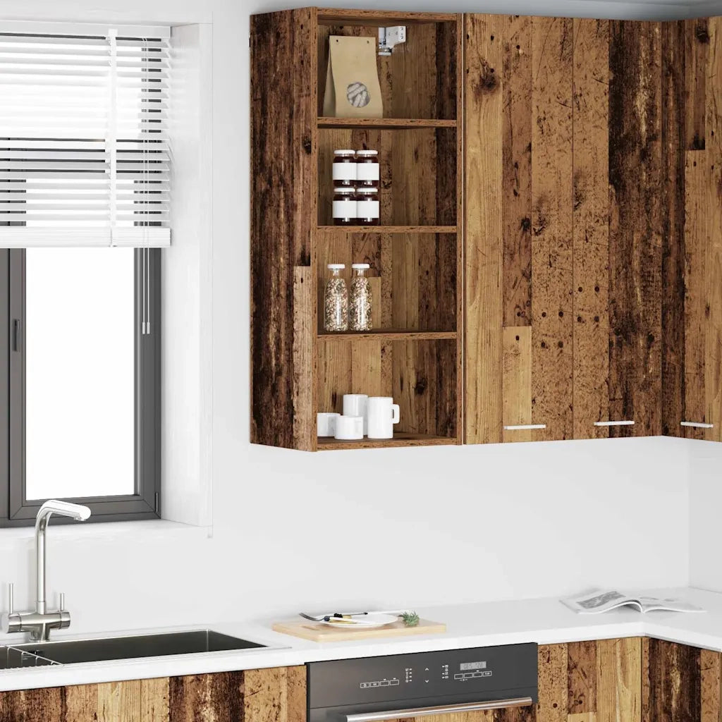Armadio pensile Legno vecchio 40 x 29,5 x 100 cm 884472