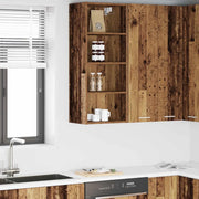 Armadio pensile Legno vecchio 40 x 29,5 x 100 cm 884472