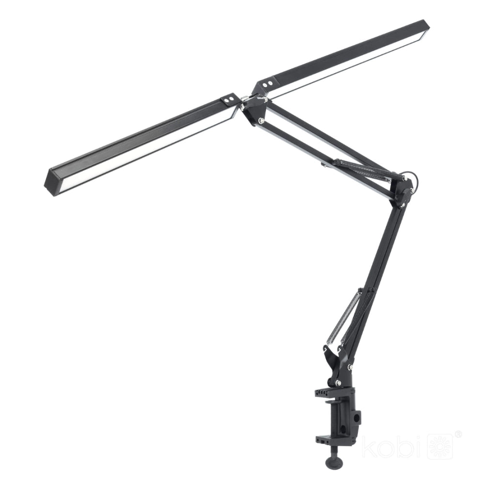 Lampada da scrivania LED doppia 28W dimmer CCT Kobi