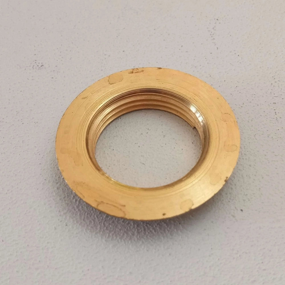 Controdado da 1/2 flangiato dado di ottone