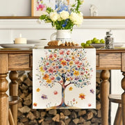 Tavolo da giardino con piante e fiori 40x180cm