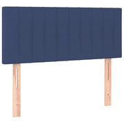 Testiera | Testata Blu 100x5x78/88 cm in Tessuto