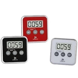 Lowell JT-5412B timer da cucina Timer da cucina digitale Bianco