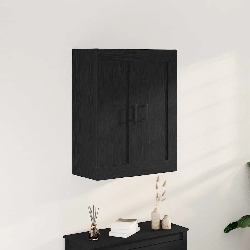 Mobile a muro Rovere Nero 69,5 x 34 x 90 cm Legno multistrato 862950