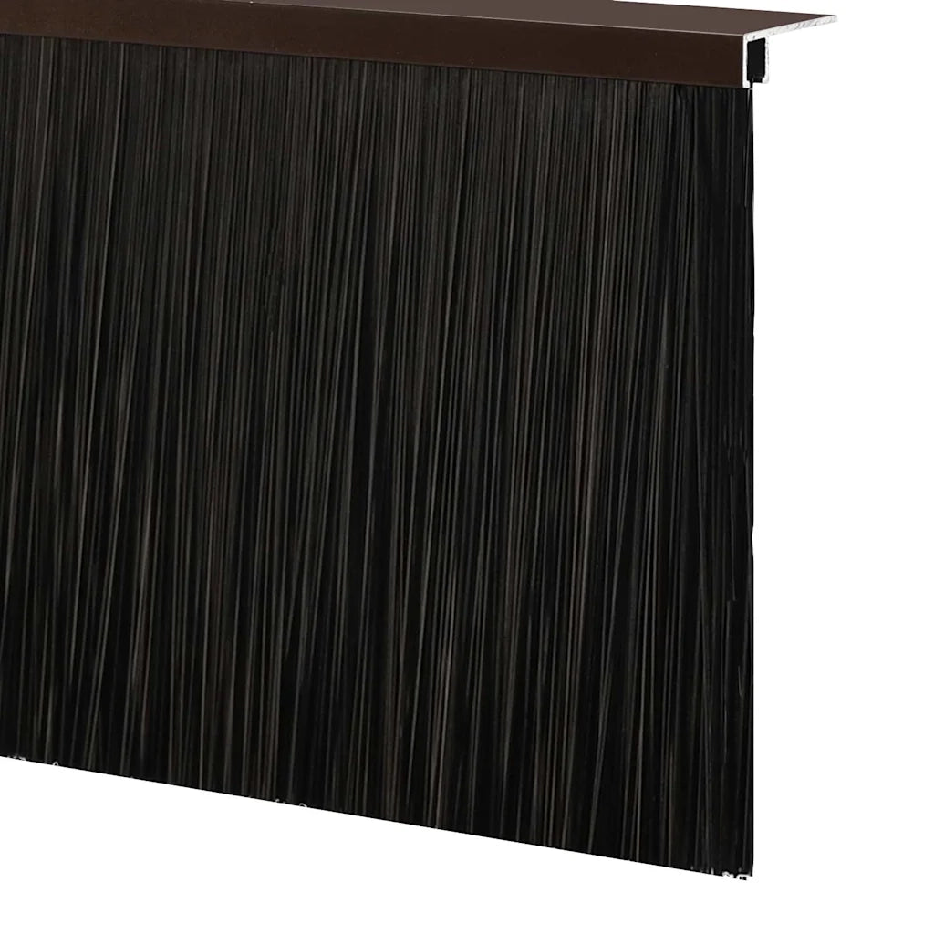 Spazzole per porte a vite 12 pcs Marrone 100 cm 42019461