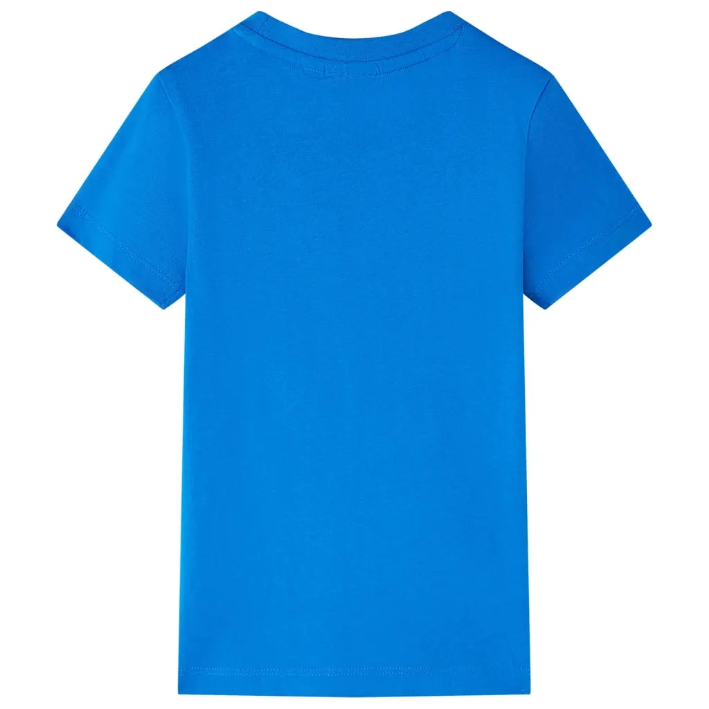 Maglietta per Bambini Blu Brillante 128