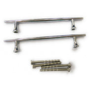 Trade Shop - 4 Maniglie Maniglia 10 Cm Per Mobili E Cassetti In Plastica Universali Porte -