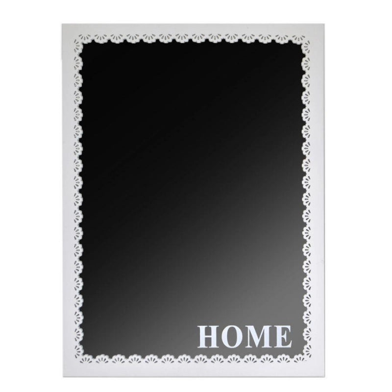 Specchio intarsio cuori rettangolare cm 40x30x1,5