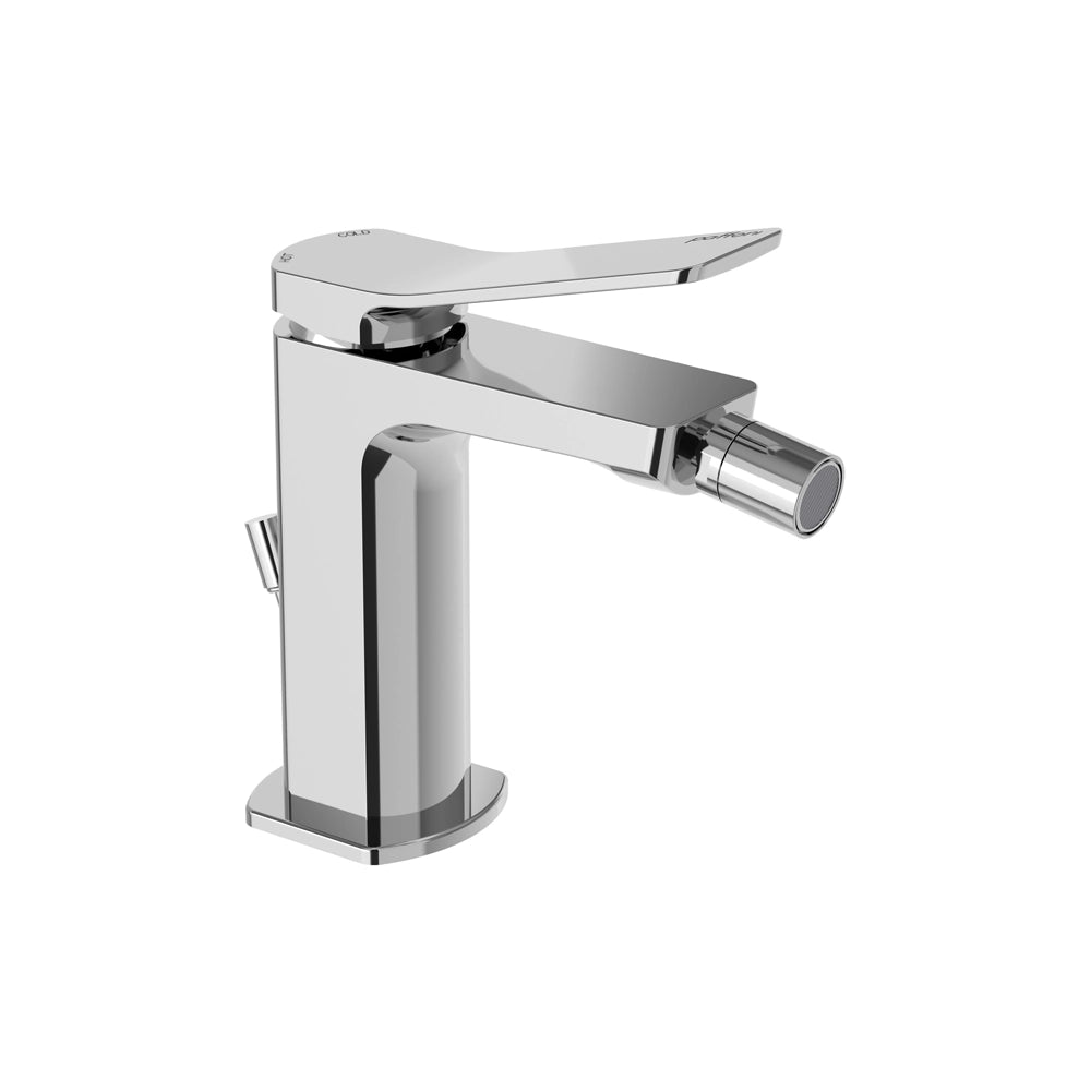 Paffoni coppia miscelatori lavabo e bidet scarico automatico cromato mod. Tilt