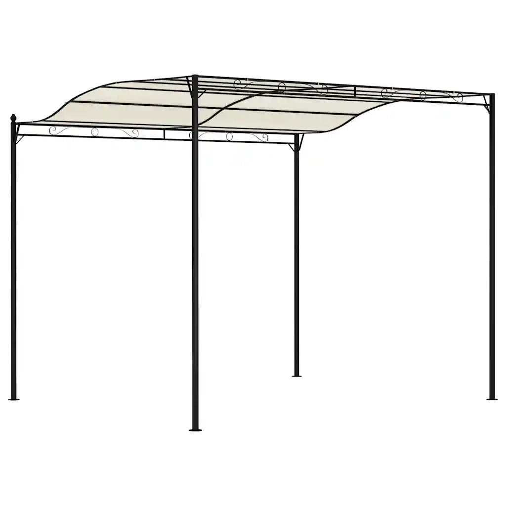 Gazebo | Pergolato in Tessuto Bianco Crema
