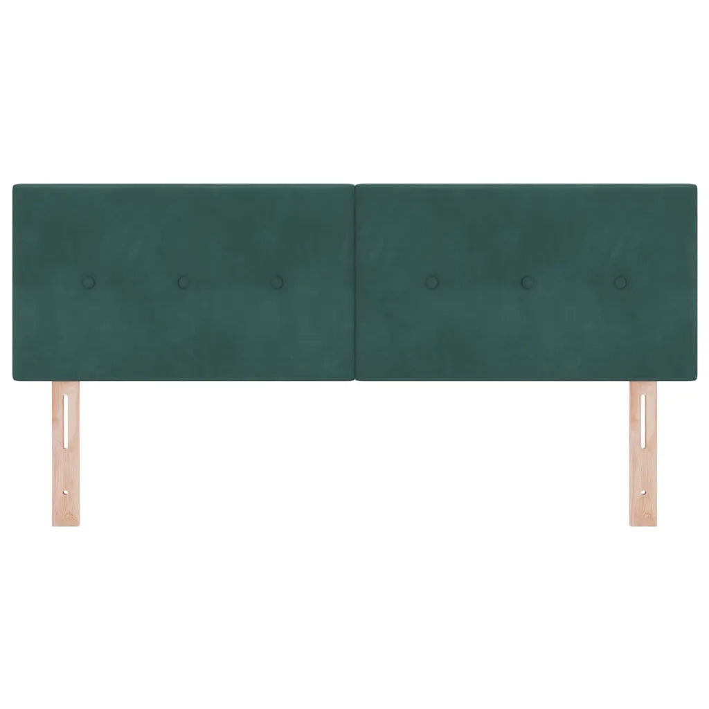 Testiera | Testata Verde Scuro 144 cm Velluto