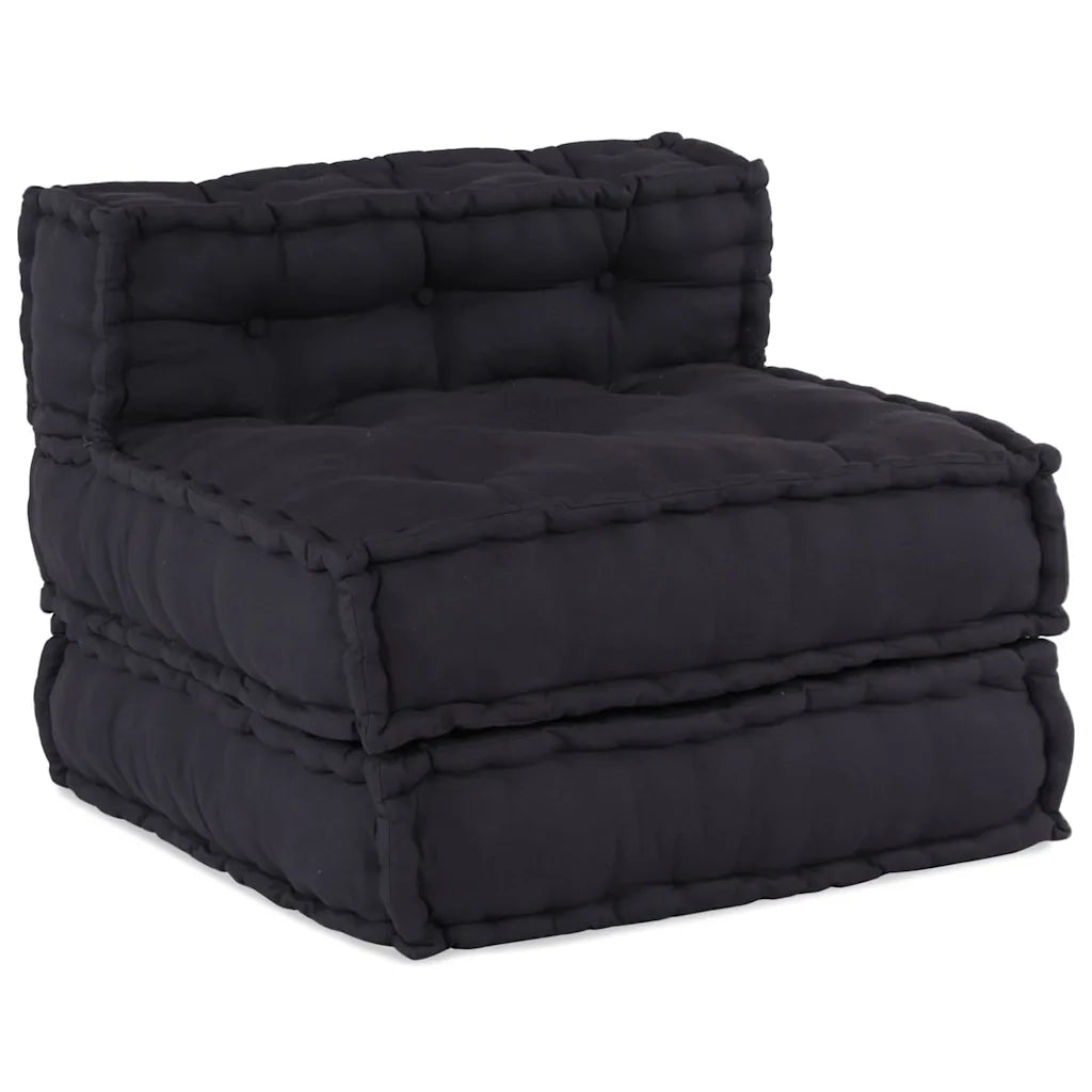 Divano | Divano da soggiorno | Sofa Componibile Antracite 70x70x54 in Tessuto
