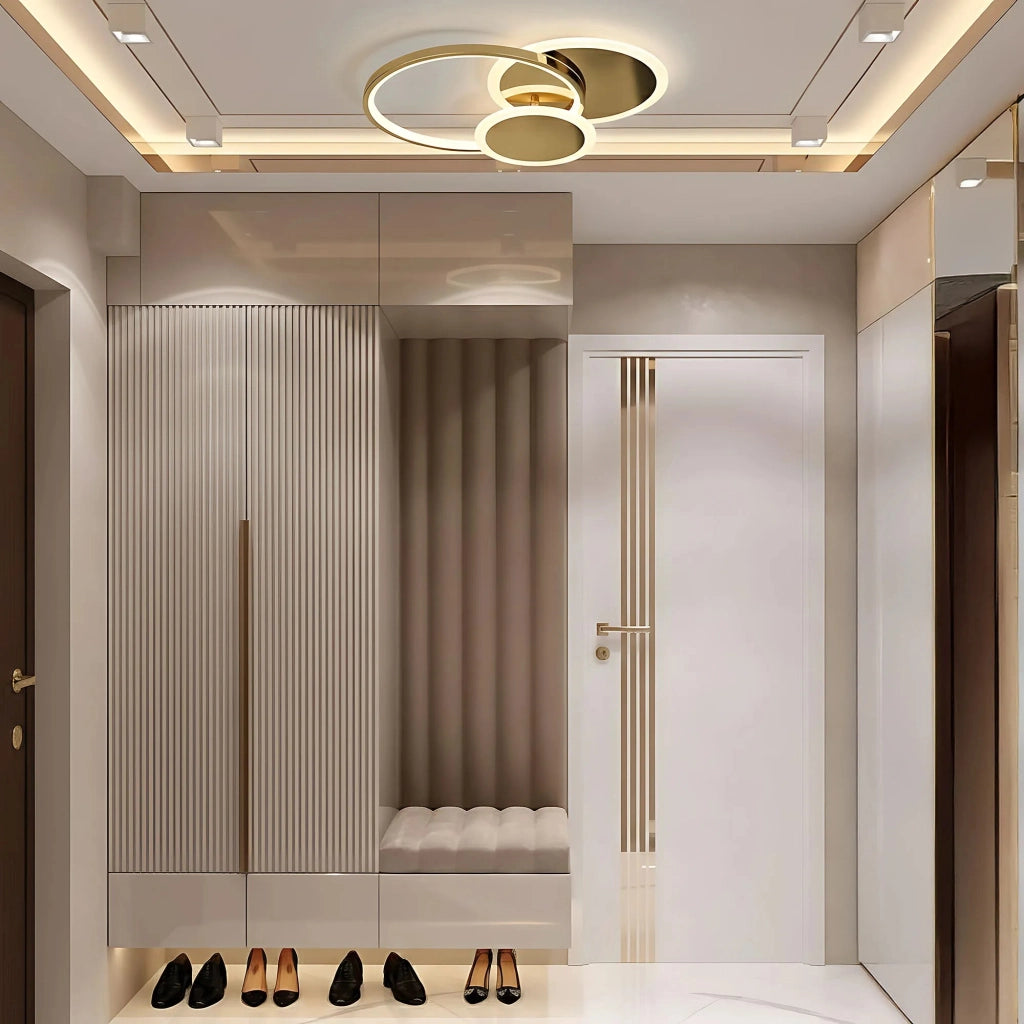 Lampada Da Soffitto App1710-c Gold Led