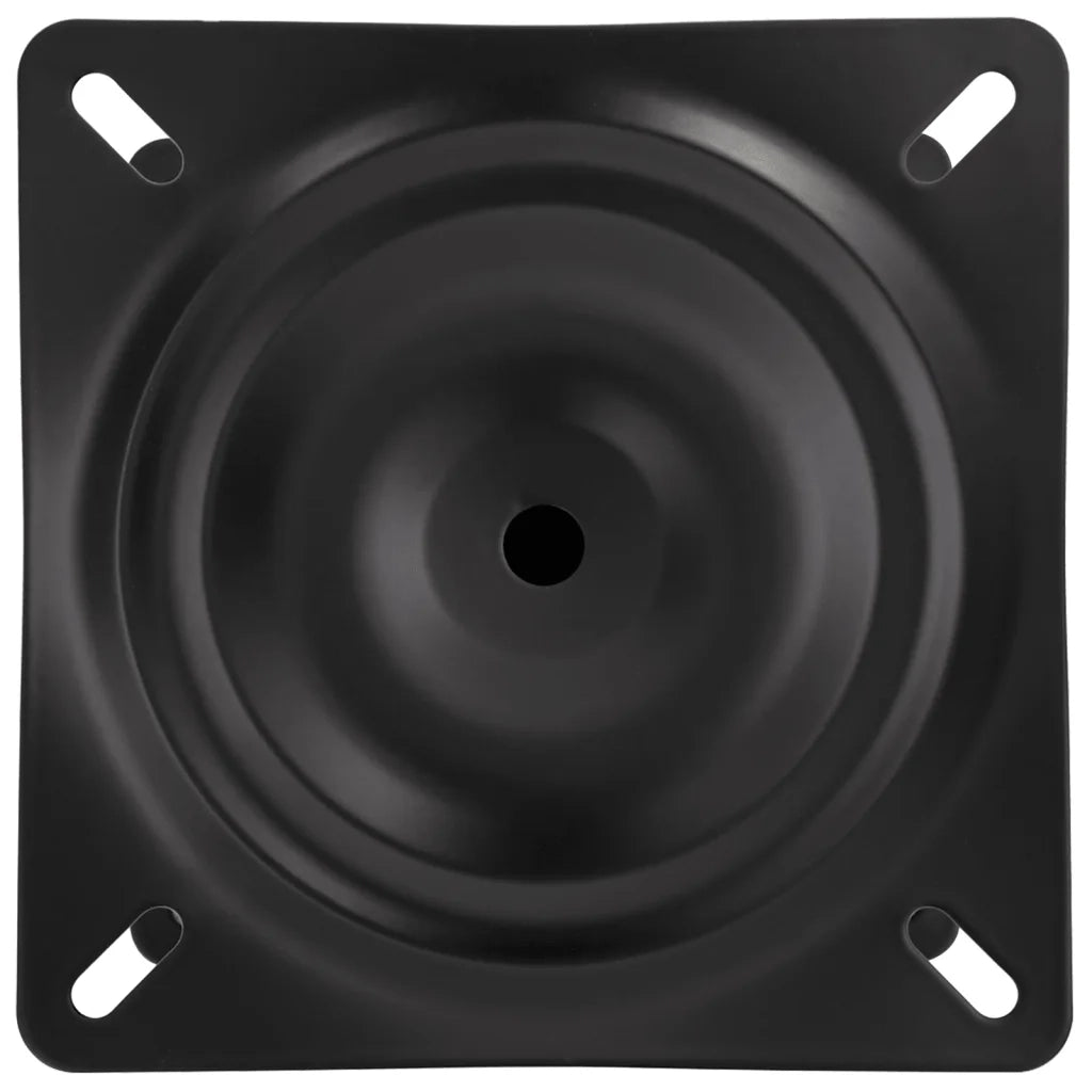 Supporto per Sedile da Barca Nero 18 cm in Acciaio 4012135