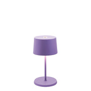 Lampada a led da tavolo Olivia pro mini Lilla ricaricabile e dimmerabile