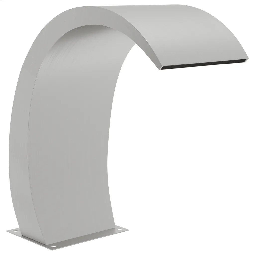 Fontana per Piscina 22x60x70 cm in Acciaio Inox 304 CFW9479079
