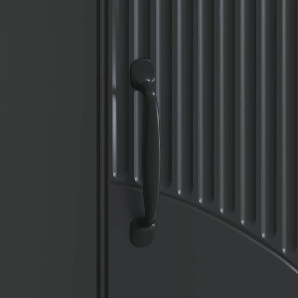 Comodino Nero 43 x 34,5 x 47 cm Legno ingegnerizzato 895257