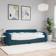 Divano Letto con Materasso-Sofa Letto-Daybed Blu 80x200 cm in Velluto 629770
