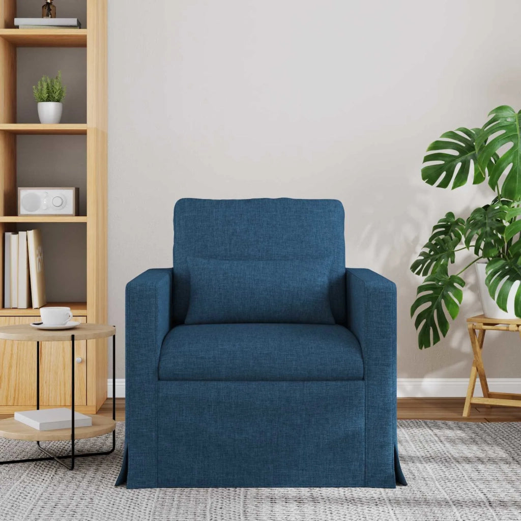 Divano Blu 78 x 78 x 80 cm Tessuto