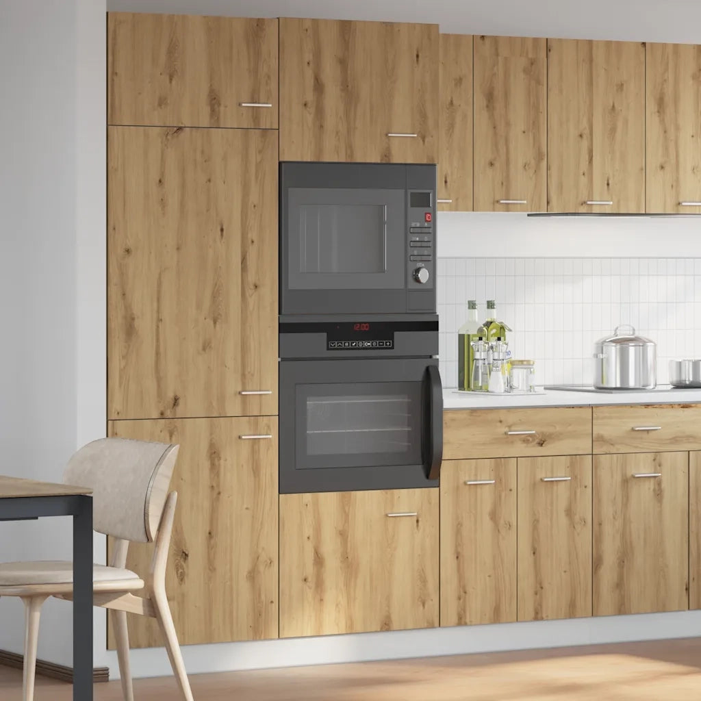 Mobile Microonde “Lyon” Rovere Artigianale 60x57x207 cm