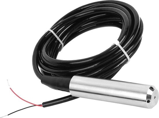 Sensor di livello di liquido DC 24V 4-20mA ingresso - Sensore acqua/olio ip68 acqua/prova - Raggio di azione 0-2 metro